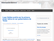 Tablet Screenshot of informacion-general.com